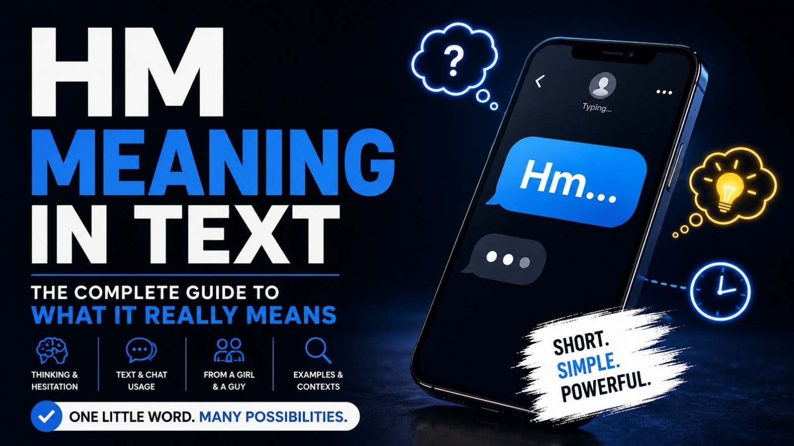 HM Meaning In Text: The Complete Guide To What It Really Means