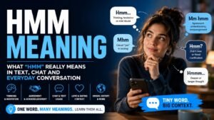 HMM Meaning: What "Hmm" Really Means In Text, Chat And Everyday Conversation