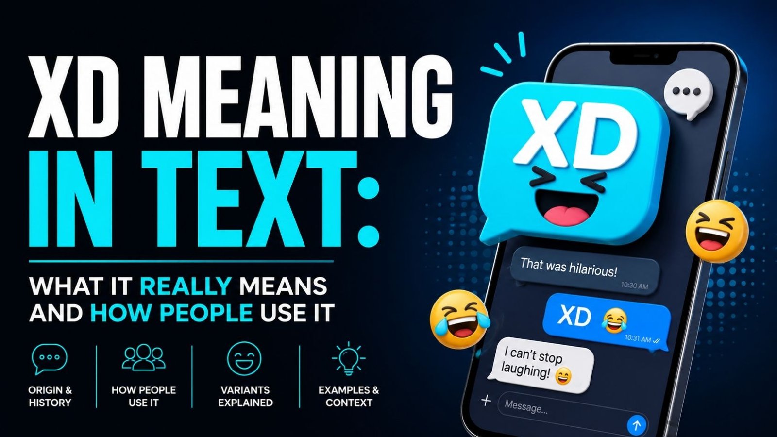 XD Meaning In Text: What It Really Means And How People Use It
