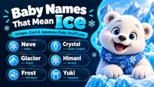 277+ Baby Names That Mean Ice: Unique, Cool & Japanese Picks You’ll Love