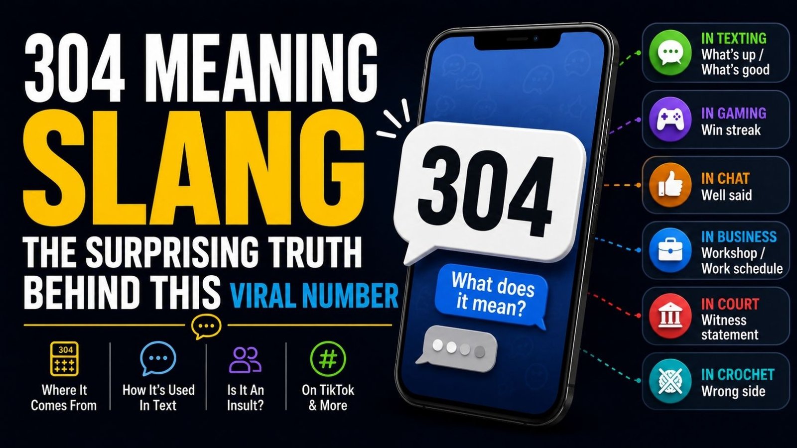 304 Meaning Slang: The Surprising Truth Behind This Viral Number