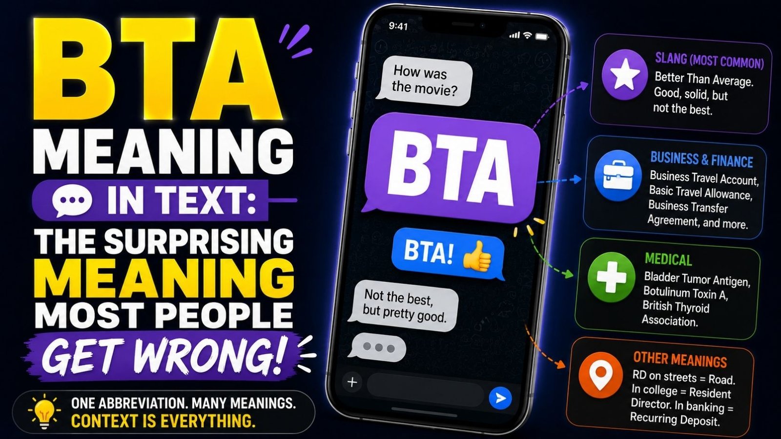 BTA Meaning In Text: The Surprising Meaning Most People Get Wrong 