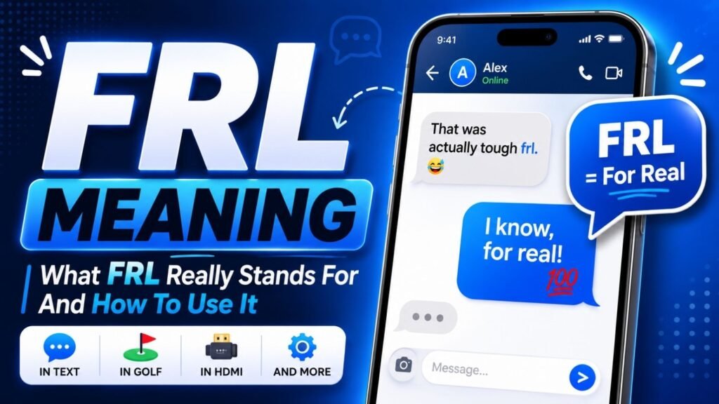 FRL Meaning Text: What FRL Really Stands For And How To Use It