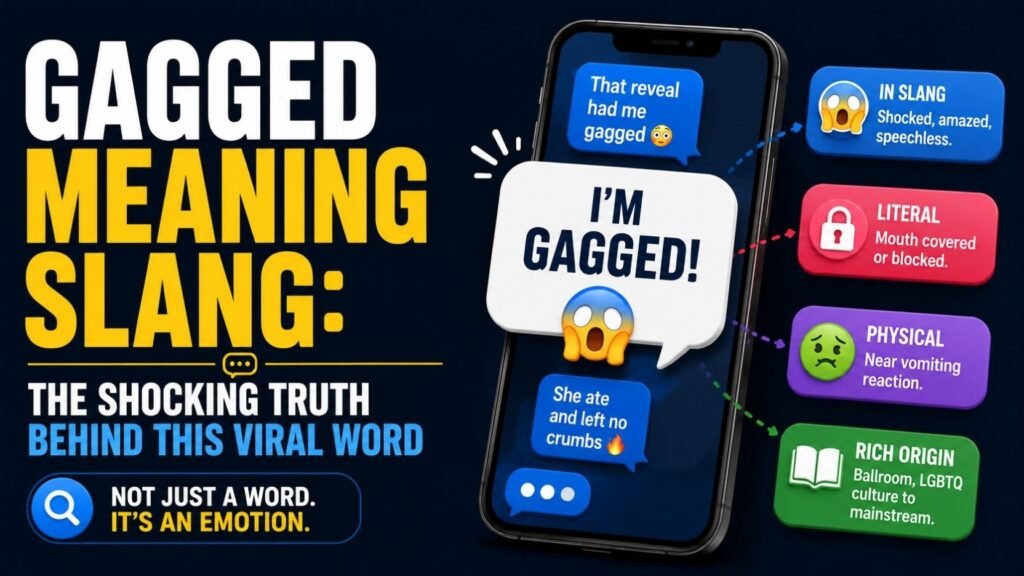 Gagged Meaning Slang: The Shocking Truth Behind This Viral Word 