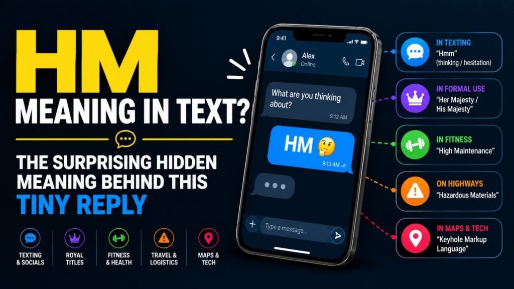 HM Meaning In Text: The Surprising Hidden Meaning Behind This Tiny Reply 