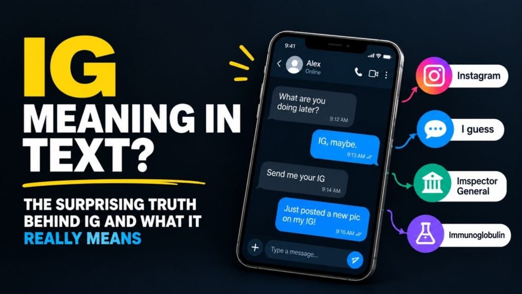 IG Meaning In Text: The Surprising Truth Behind IG And What It Really Means