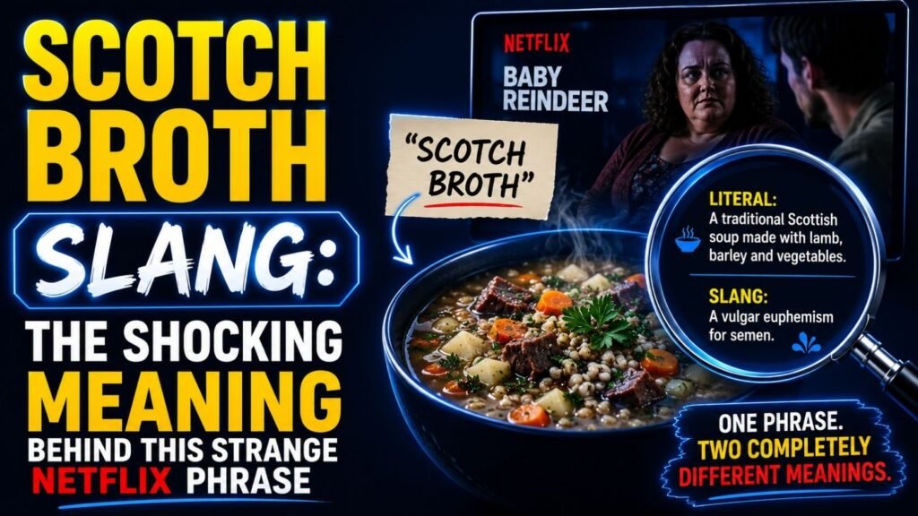Scotch Broth Slang: The Shocking Meaning Behind This Strange Netflix Phrase 