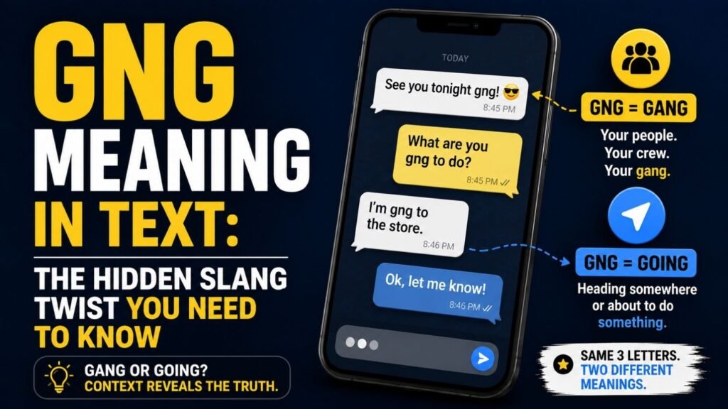 GNG Meaning In Text: The Hidden Slang Twist You Need To Know 