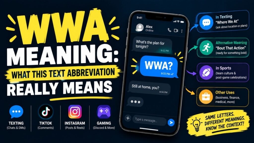WWA Meaning: What This Text Abbreviation Really Means
